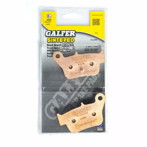 Galfer -jarrutyyny sintratut skootteri FD483G1380