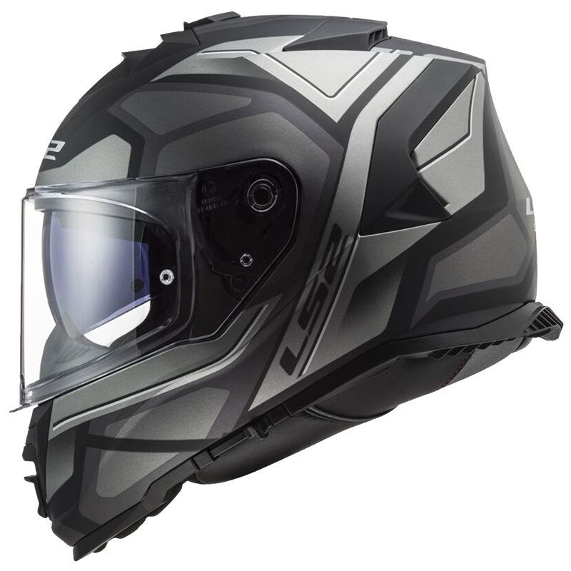 LS2 Integral MC Helmet Storm II Faster Gray