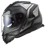 LS2 Integral MC Helmet Storm II Faster Gray