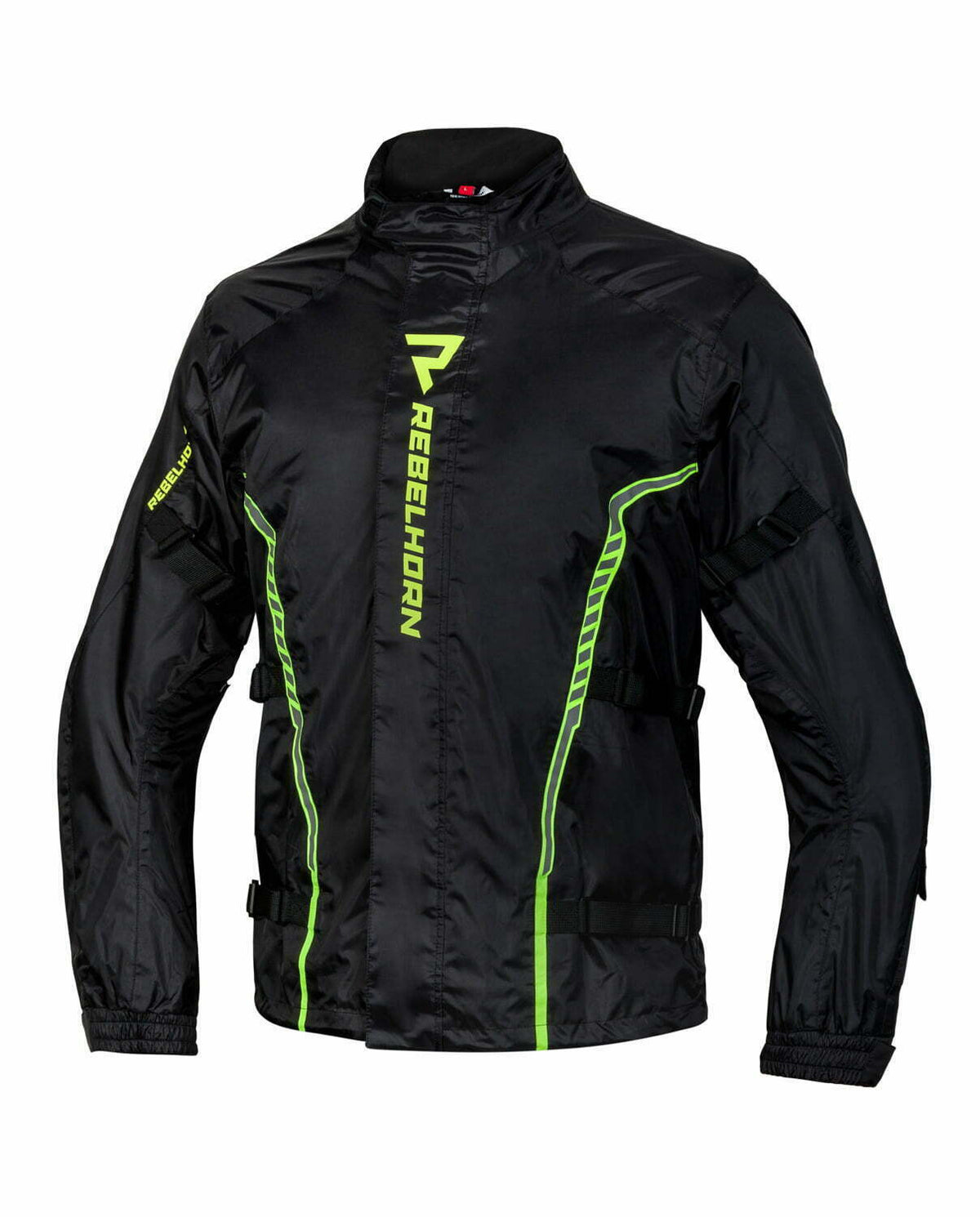 Rebelhorn Rain Jacket Patrol musta /flunssa