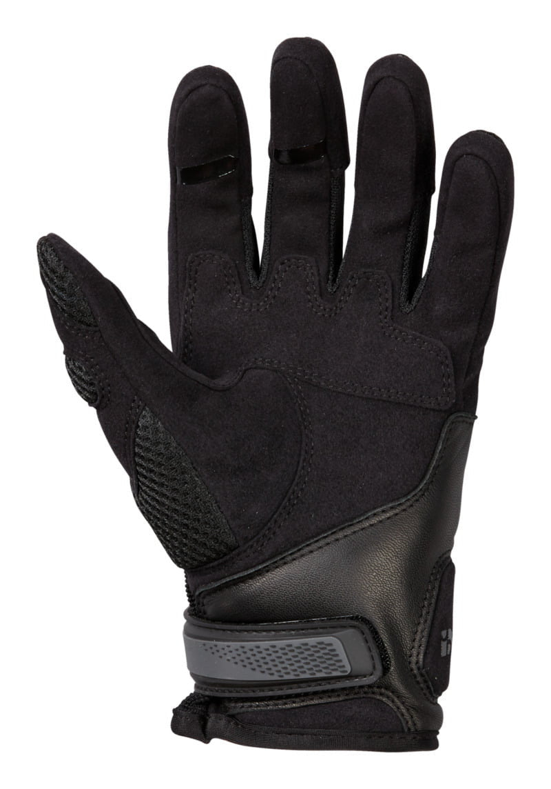 IXS MC Gloves Lt Montevideo Air S Musta