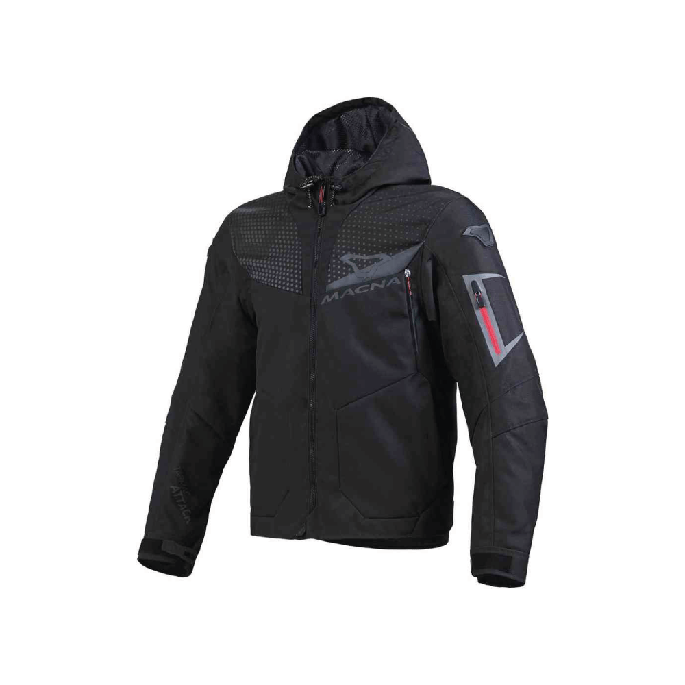 Macna Softshell MC -takki imbuz musta