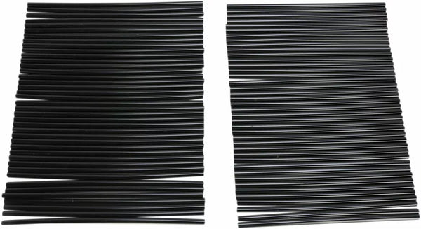 Emgo Spoke kattaa mustat 80pk 16-26092