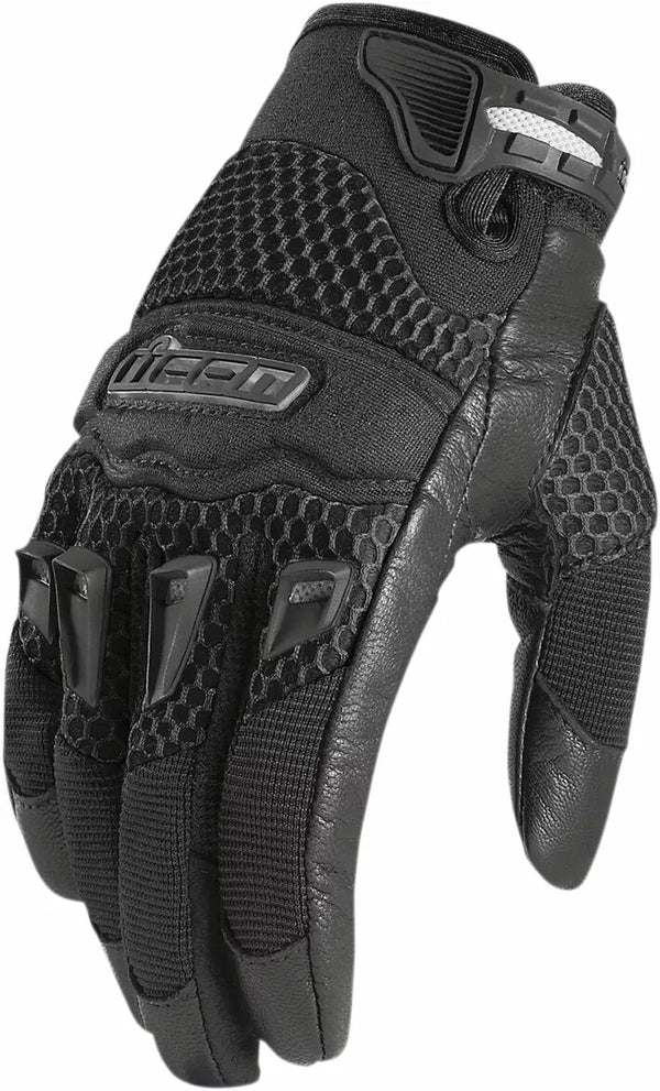 ICON Glove Wm 29er CE Black MD 3302-0661
