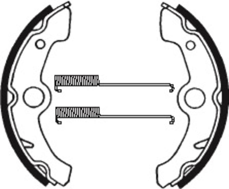 TECNIUM ATV Orgaaniset jarrukengät - BA178 1022295