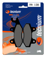 Tecnium Street Organic Brake Pads - MA138 1022360