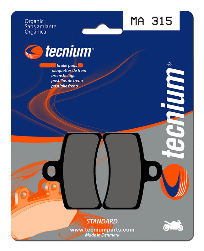 Tecnium Street Organic Brake Pads - MA315 1022476