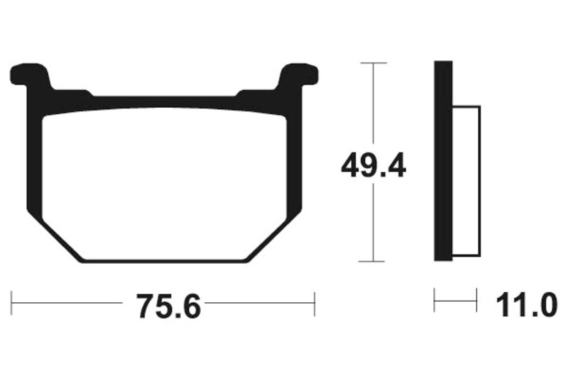 Tecnium Street Orgaaniset jarrupalat - MA33 1022481