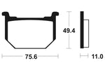 Tecnium Street Orgaaniset jarrupalat - MA33 1022481