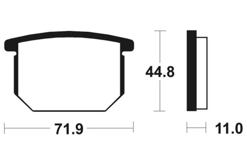 Tecnium Street Orgaaniset jarrutyynyt - MA34 1022484