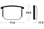 Tecnium Street Orgaaniset jarrutyynyt - MA34 1022484