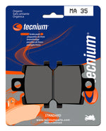 Tecnium Street Organic Brake Pads - MA35 1022488