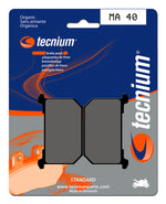 Tecnium Streetin orgaaniset jarrupalat - MA40 1022506