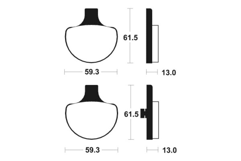 Tecnium Street Orgaaniset jarrutyynyt - MA79 1022547