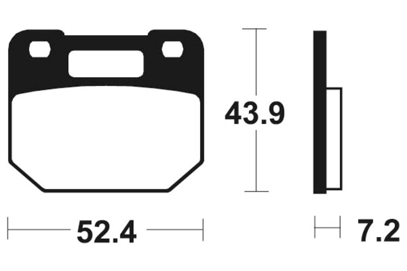 Tecnium Street Orgaaniset jarrutyynyt - MA87 1022556