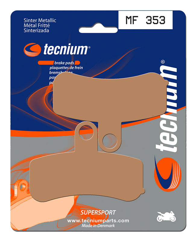 Tecnium Street Performance Sintered Metal Brake Pads - MF353 1022781