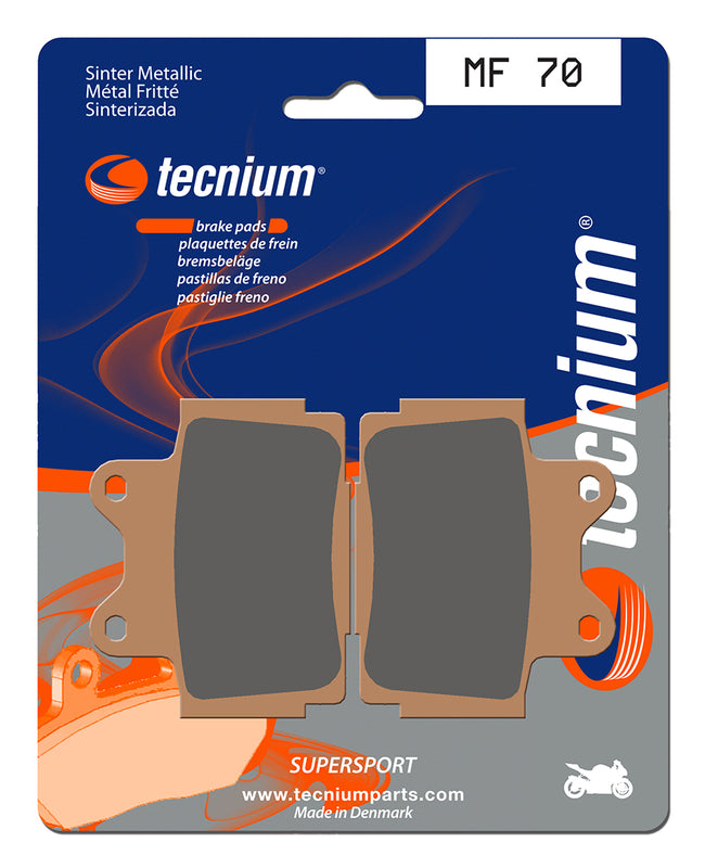 Tecnium Street Performance Sintered Metal Brake Pads - MF70 1022803