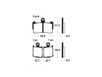 Tecnium Trail Suorituskyky sintratut metallijarrutyynyt - MFP369 1022832