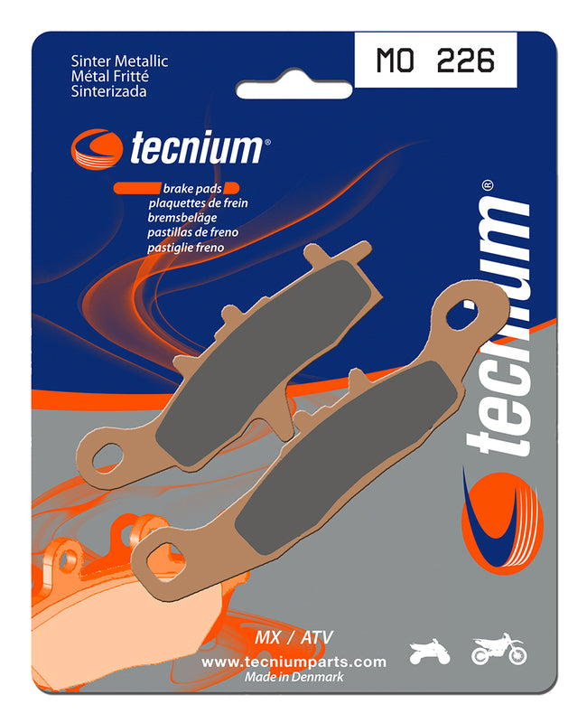 Tecnium MX/ATV Sintered Metal Brake Pads - MO226 1022860