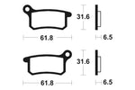 Tecnium MX/ATV sintrattu metallijarrutyynyt - MO283 1022871