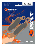 Tecnium MX/ATV -sintratut metallijarrutyynyt - MO298 1022876