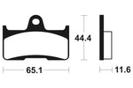 Tecnium MX/ATV -sintratut metallijarrutyynyt - MO299 1022877