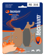 Tecnium MX/ATV -sintratut metallijarrutyynyt - MO316 1022882