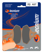 Tecnium MX/ATV -sintratut metallijarrutyynyt - MO407 1022906