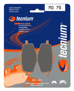 Tecnium MX/ATV -sintratut metallijarrutyynyt - MO75 1022918