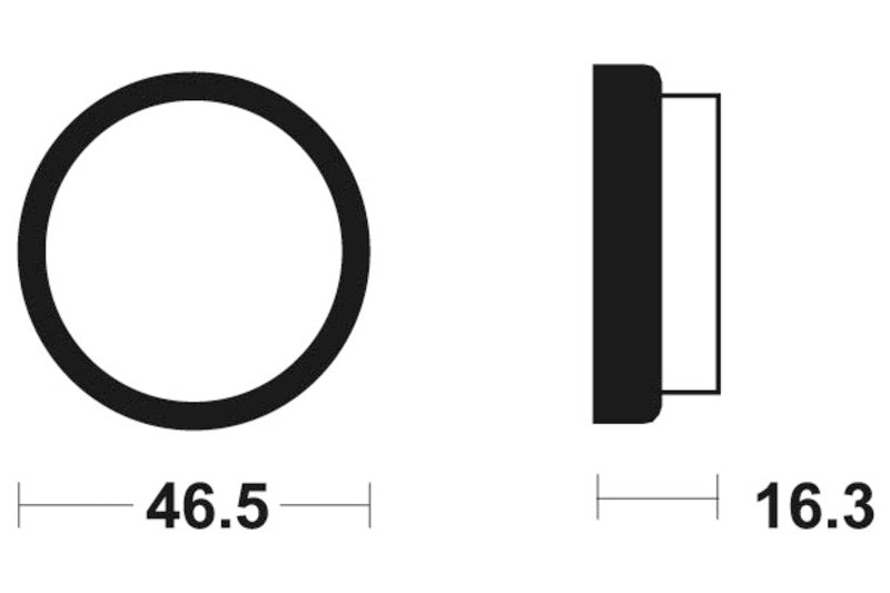 Tecnium MX/ATV sintrattu metallijarrutyynyt - MO76 1022919