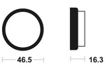 Tecnium MX/ATV sintrattu metallijarrutyynyt - MO76 1022919