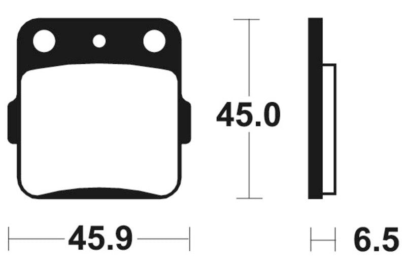 Tecnium MX/ATV sintrattu metallijarrutyynyt - MO84 1022921