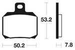 Tecnium Maxi -skootteri sintrattu metallijarrutyynyt - MSS230 1023192