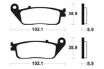 Tecnium Maxi -skootteri sintrattu metallijarrutyynyt - MSS311 1023209