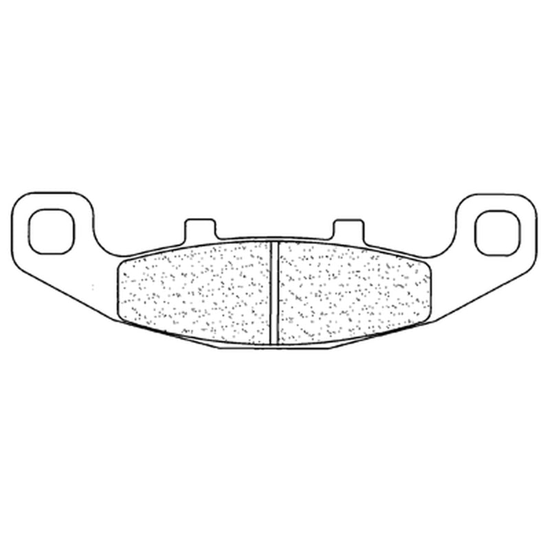 CL BRAKES Katu Sinteröity Metalli Jarrupalat - 2304A3+ 2304A3+ 