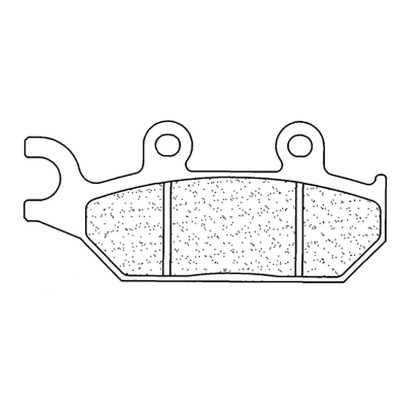 CL BRAKES Katu Sinteröity Metalli Jarrupalat - 2360A3+ 2360A3+ 