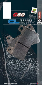 CL BRAKES Racing Sintered Metal Brake pads - 2539C60 2539C60