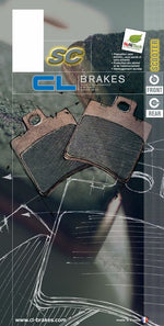 CL BRAKES Scooter Sintered Metal Brake pads - 3001SC 3001SC 