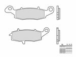 BREMBO Street Sintered Metal Brake pads - 07KA18SA 07KA18SA