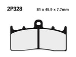 NISSIN Street /Off-Road Sintered Metal Brake pads - 2P-328ST 2P-328ST