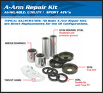 ALL BALLS Upper A-Arm Reconditioning Kit Arctic Cat Wildcat Trail 50-1160