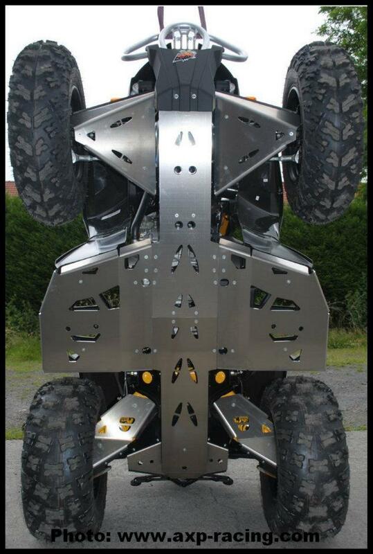 AXP Central Skid -levy - Alumiini 6 mm tölkki -AM Renegade G2 AX1220