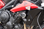 LSL Crash Protectors fitting kit Black Triumph 675 Street Triple 550T053.1SW