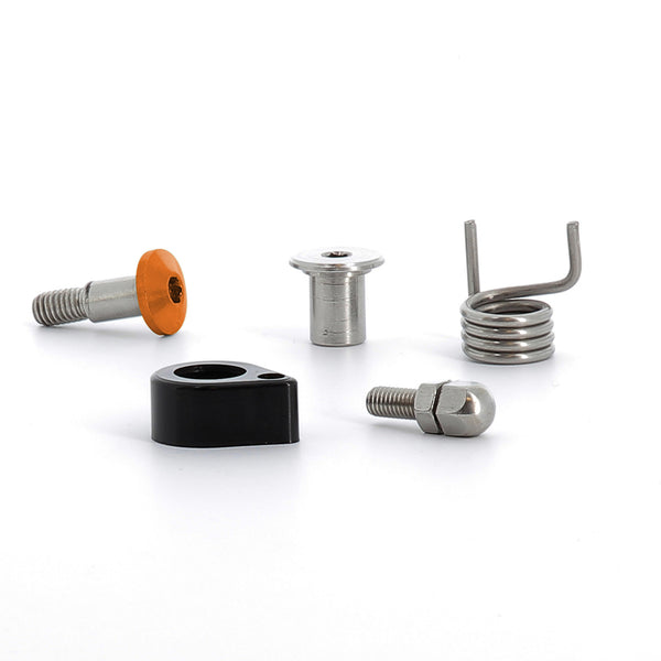 Taidetta taitettava kytkimen maksan kiinnityspakkaus oranssi LCF-MXK-G-OR