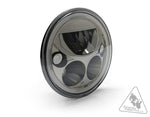DENALI M7 LED-strålkastare Ø177 mm – Svart Krom (TT-M7E)