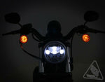 DENALI M7 LED-strålkastare Ø177 mm – Svart Krom (TT-M7E)