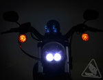 DENALI M7 LED-strålkastare Ø177 mm – Svart Krom (TT-M7E)