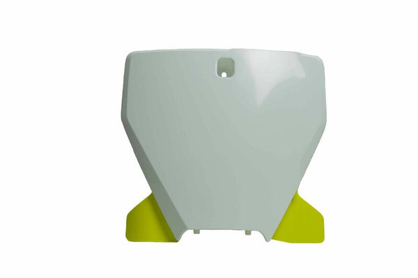 RaceTech etulukulevy Valkoinen/keltainen Husqvarna TC/FC R-TBHSQBNGQ19