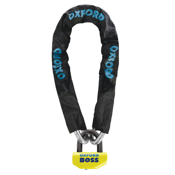 Oxford 16mm Big Boss+ chain lock - 1.2m x 12mm