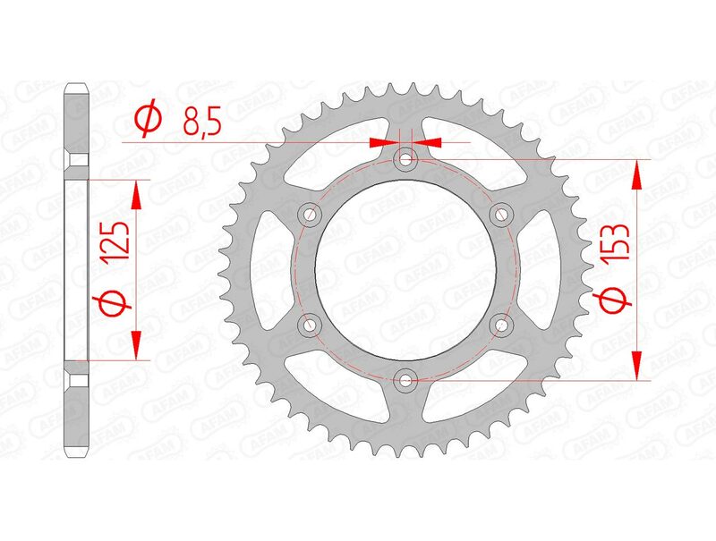 AFAM Steel Standard Takana 10212 - 520